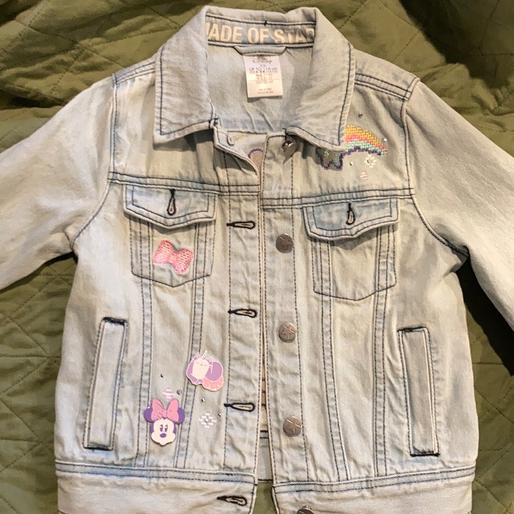 Minnie Mouse Disney Jean Jacket